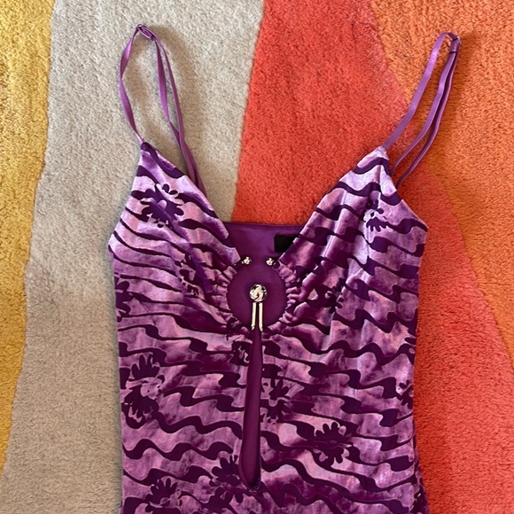 AFRM Cullen Dress in Violet Wave sz. XS - Picture 5 of 8